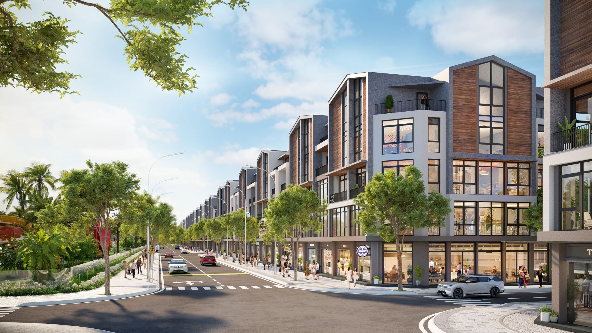 Liền kề, Shophouse phân khu Vịnh Thiên Đường Vinhomes Ocean Park 3 - The Crown giá Chủ Đầu Tư